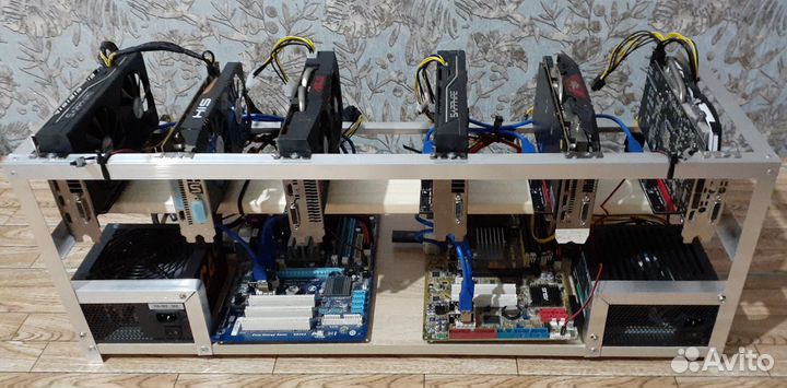 Сборка, настройка, сопровождение майнинг ферм