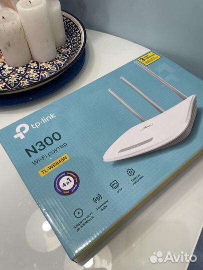 Wi fi роутер TP link N300