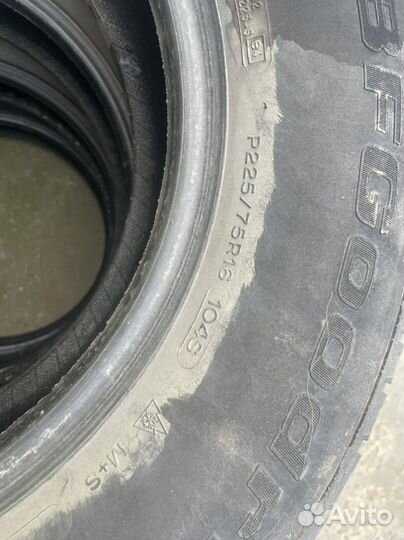 Bfgoodrich Winter Slalom 225/75 R16