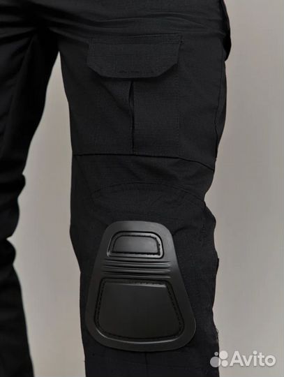 Тактический костюм G2 чёрный охрана