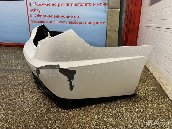 Задний бампер hyundai sonata 8