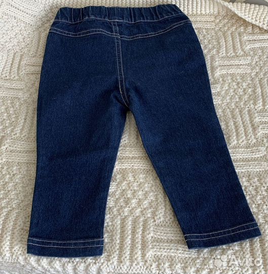 Джинсы для девочки на рост 80 см