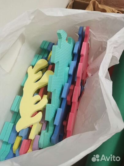 Детский коврик пазл