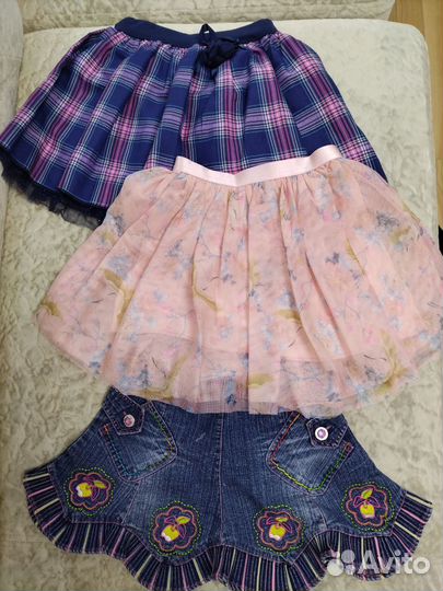 Вещи для девочки пакетом 104-110