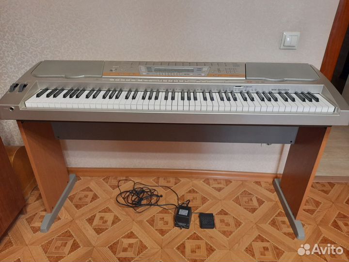 Синтезатор casio wk-8000