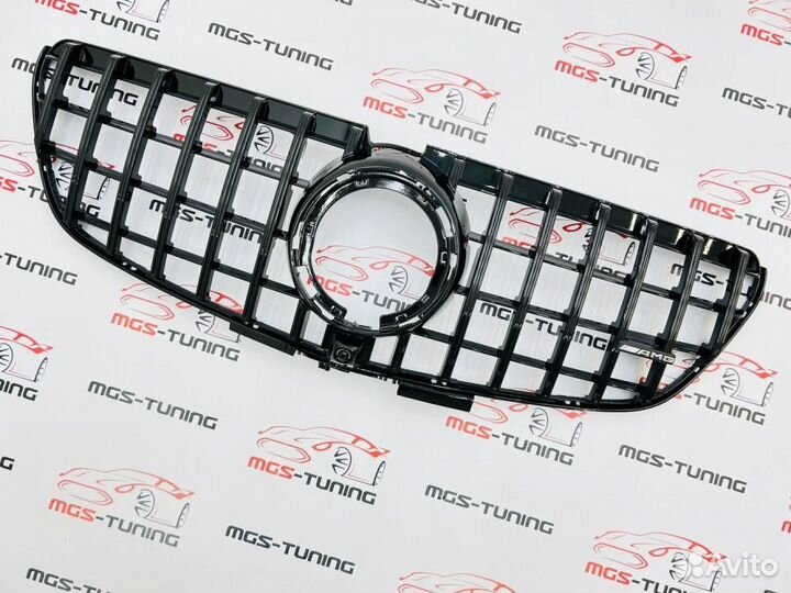 Решётка на Mercedes V w447 GT Black 19+ не для AMG