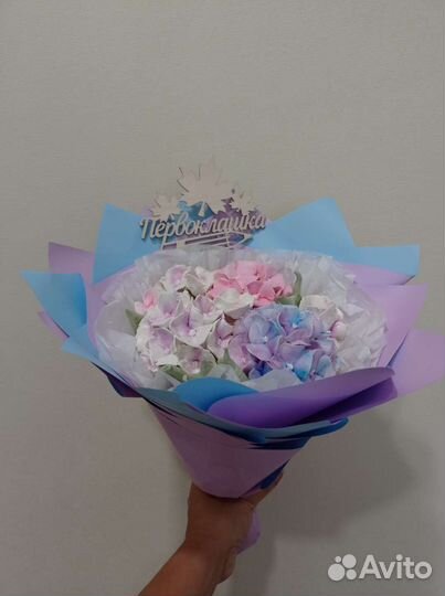 Зефирный букет на 1 сентября