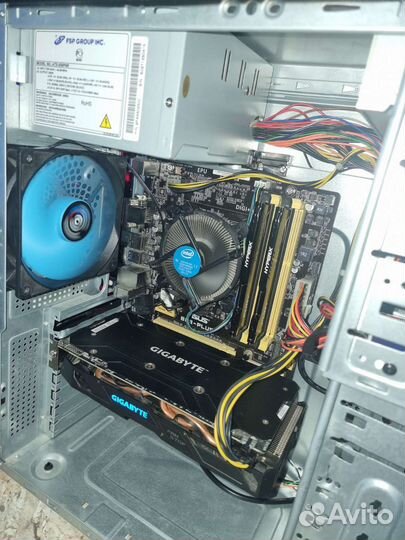 Системник intel core i5/rx 470/ 8гб озу /ssd