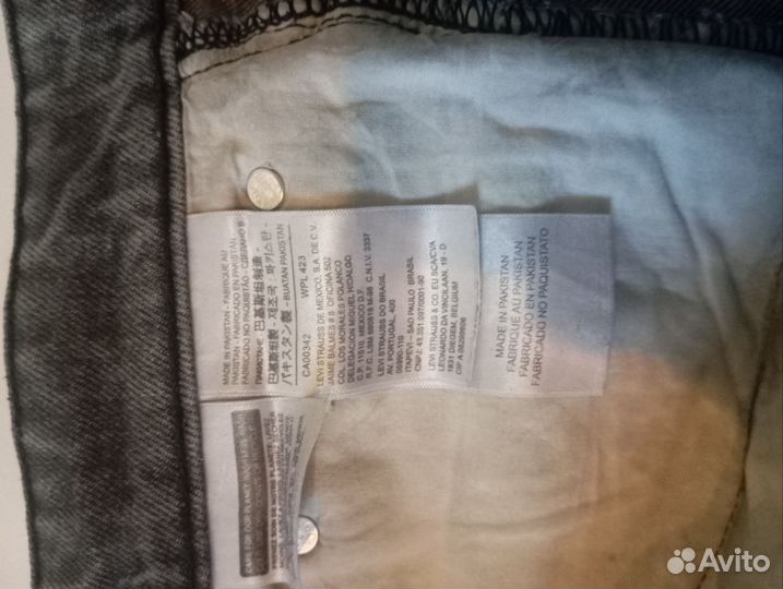 Мужские джинсы levis 501