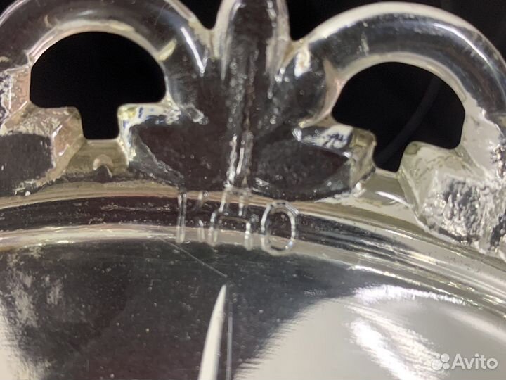 Ваза стекло старинная