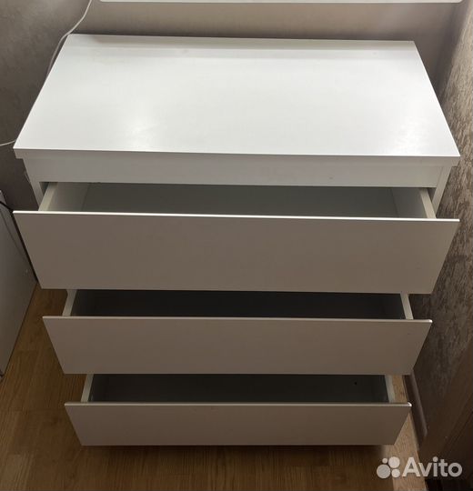 Гримерное зеркало с подсветкой+комод