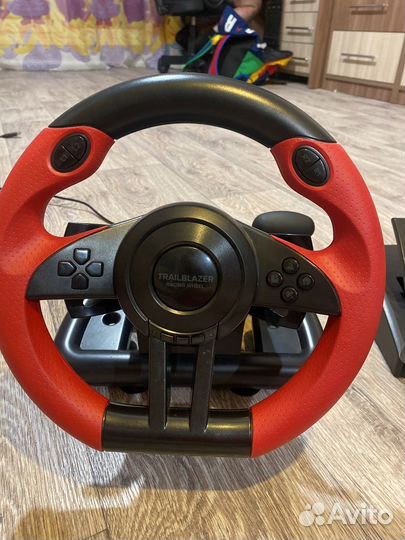 Игровой руль 180(по 90 в обе стороны)