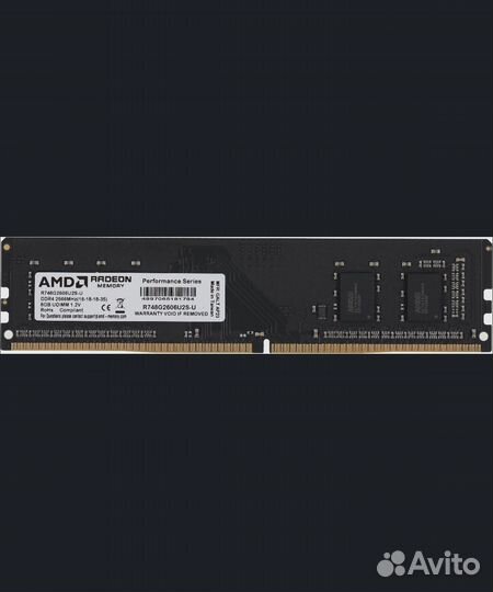 AMD Оперативная память Radeon DDR4 8Gb 2666Mhz