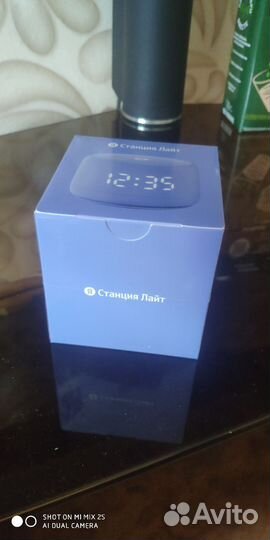 Яндекс Станция lite с алисой 2 с часами на дисплее