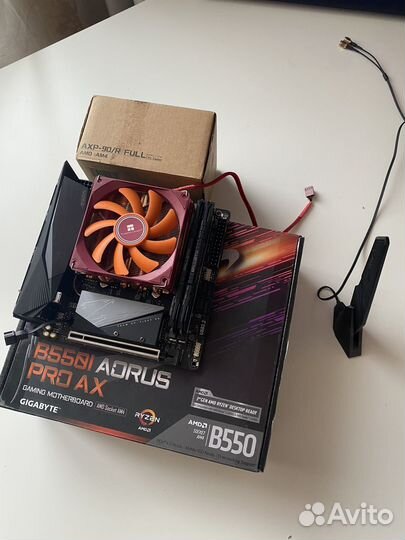 B550i mini-itx+ryzen 5600+32gb ddr4