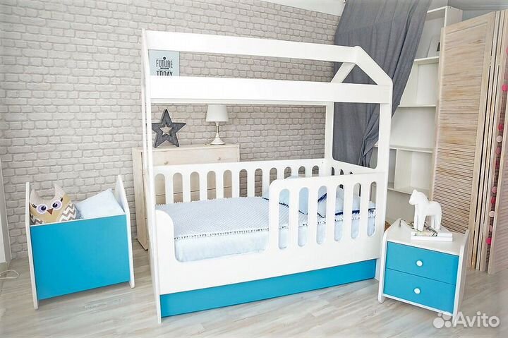 Кровать Домик 80*160 от производителя.Достав.беспл