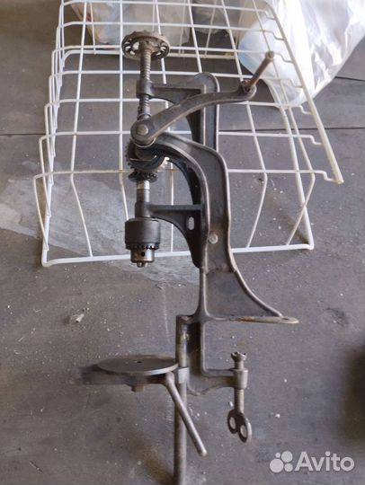 Сверлильный станок доэлектрической эпохи
