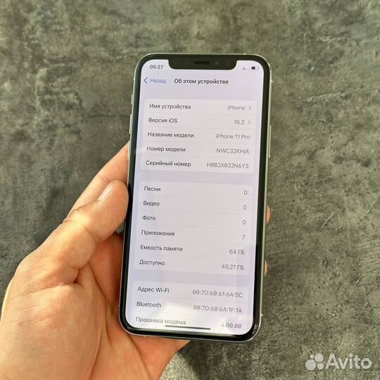 iPhone 11 Pro 64GB Новый / акб 100% / sim