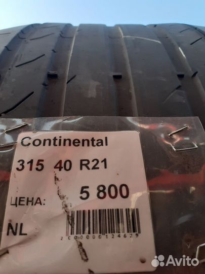 Continental ContiSportContact 5 315/40 R21