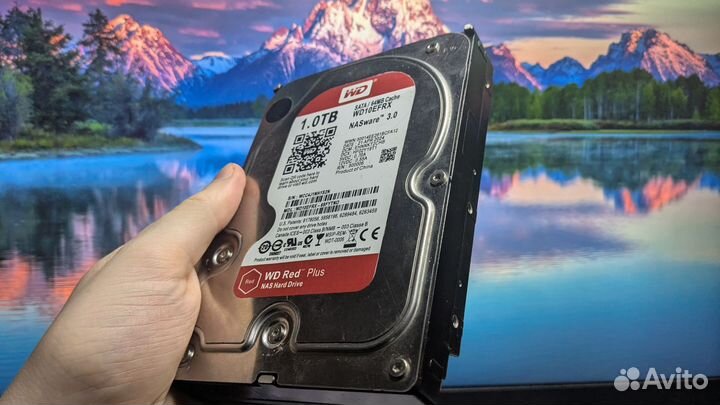 Жёсткий диск wd10efrx 1tb красный