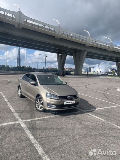 Volkswagen Polo 1.6 AT, 2017, 131 000 км