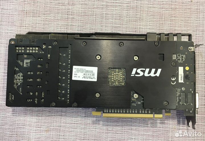 Видеокарта MSI R9 290X Gaming 4G