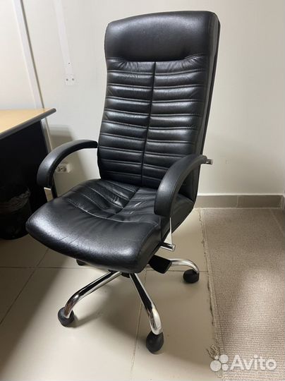 Стул кресло, Компьютерное кресло, натуральная кожа