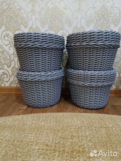 Кашпо из ротанга 12 литров