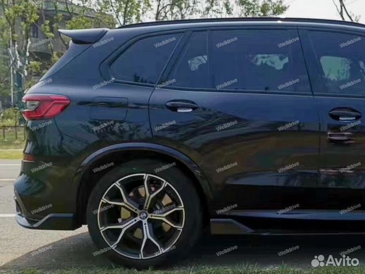 Спойлер верхний BMW X5 G05 широкий