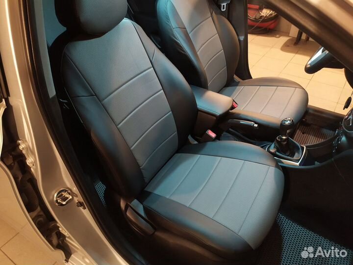 Автомобильные чехлы lux экокожа