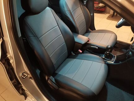 Автомобильные чехлы lux экокожа