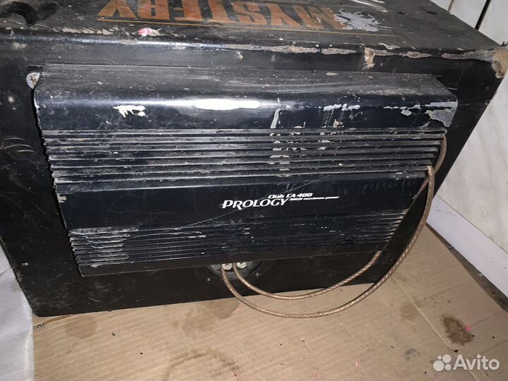 Сабвуфер и усилитель