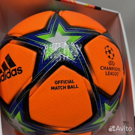 Мяч Adidas UCL 21/22 Pyrostorm HA0480