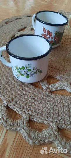 Кружки эмалированные СССР
