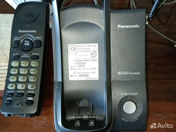 Радиотелефон panasonic kx-tc 2105