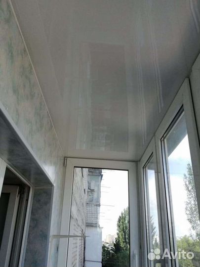 Отделка пластиком помещений,балконов,настил линол