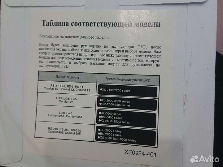 Диск с информацией по шв.машинки