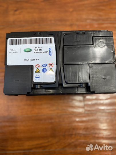 Аккумулятор бу 70 ah AGM