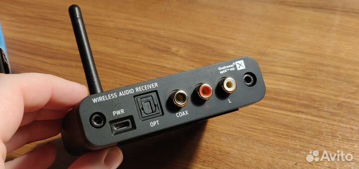 Качественный ApptxHD bluetooth ресивер BluDento BL
