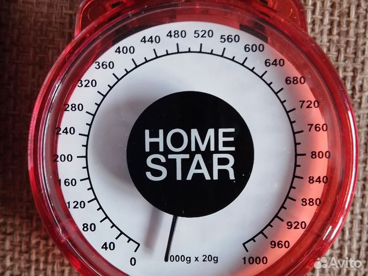 Весы кухонные механические