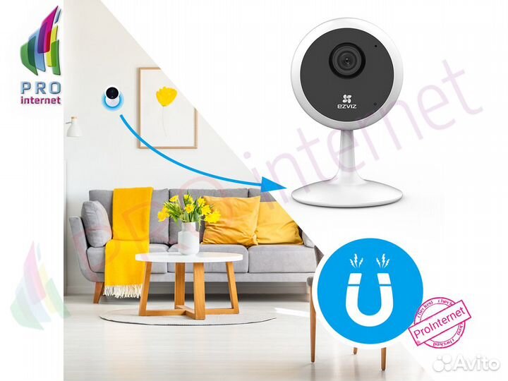 WiFi камера Ezviz C1C