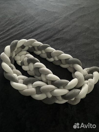 Бортик косичка