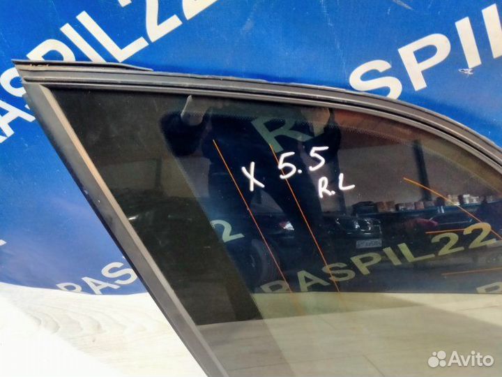 Стекло заднее левое Bmw X5 E53 M54B30 01/2004