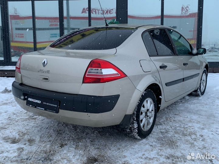 Renault Megane 1.6 AT, 2008, 204 000 км