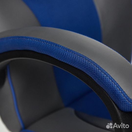 Кресло компьютерное Racer GT new металлик-синий, 3