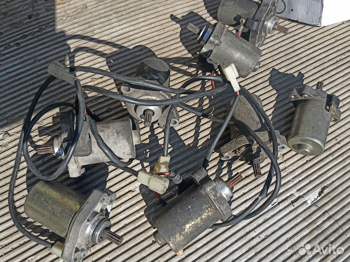 Электро стартер Suzuki let's, ad50, Verde