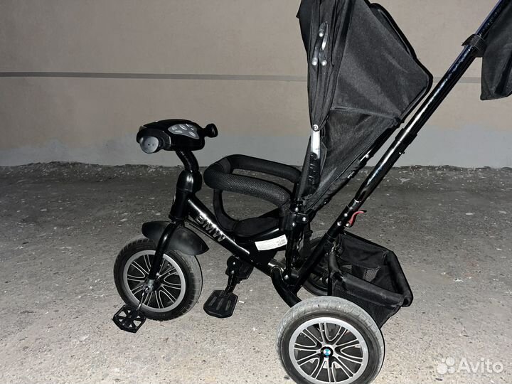 Трехколесный велосипед детский коляска