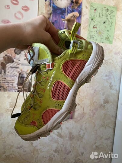 Salomon Techamphibian 3w треккинговые кроссовки