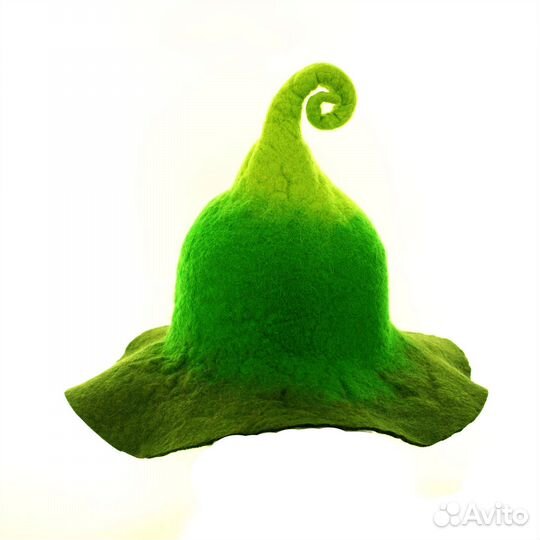 Шапка для бани из шерсти