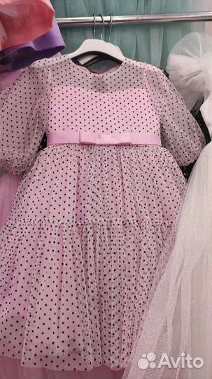 Пышное платье для девочки 116-136